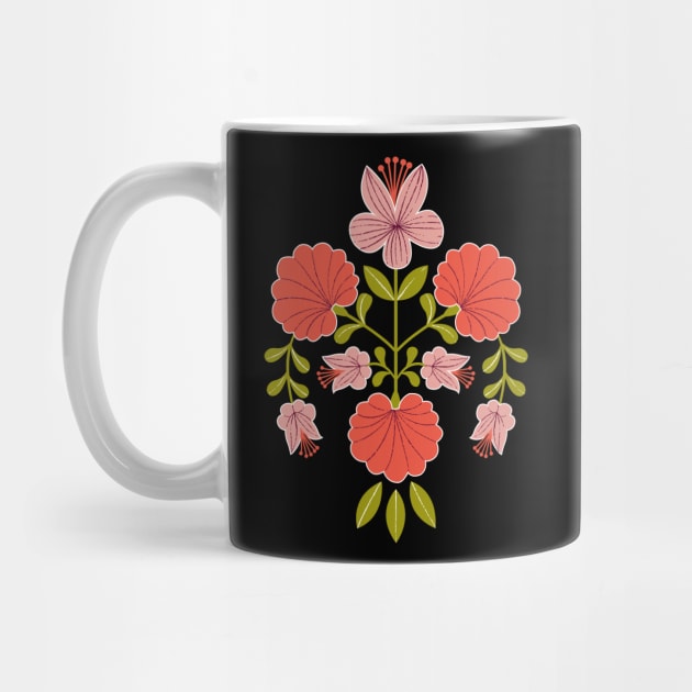 Floral Emblem by Maggiemagoo Designs